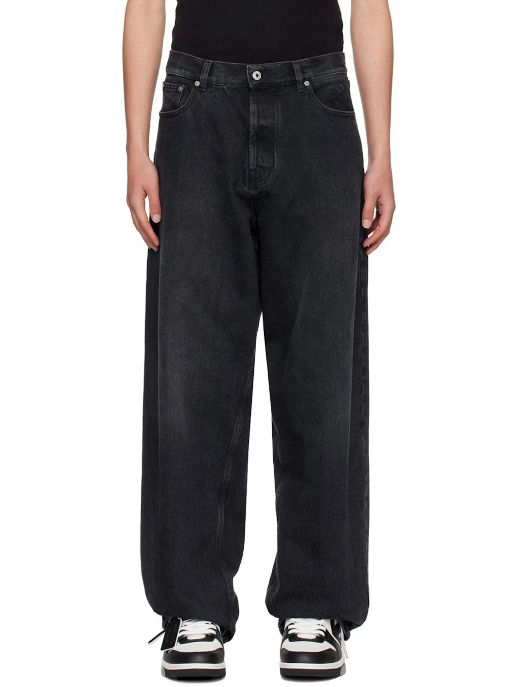 Black Arr Loose Jeans - 1