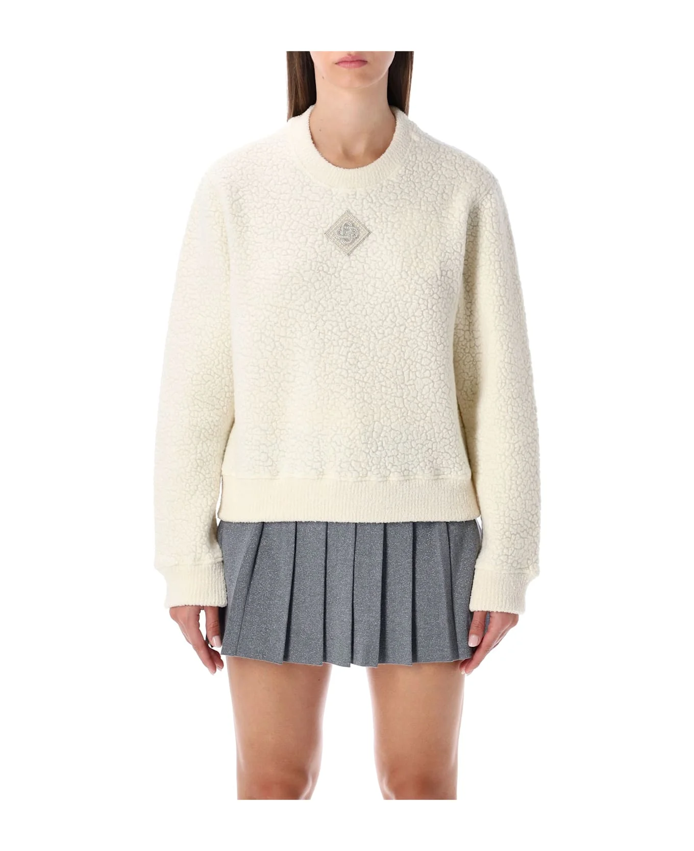 Casablanca Terry Fleece Crew Sweatshirt - 1