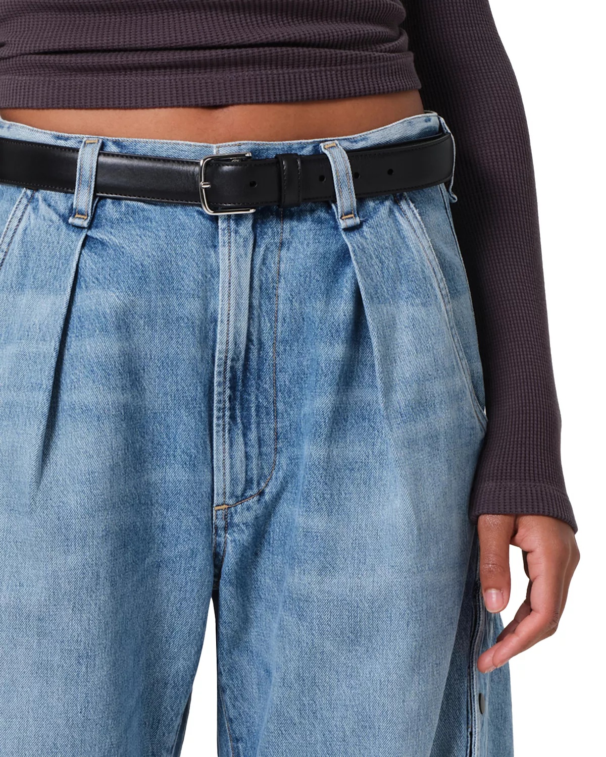 Flight High Rise Barrel Jeans in Zenith - 7