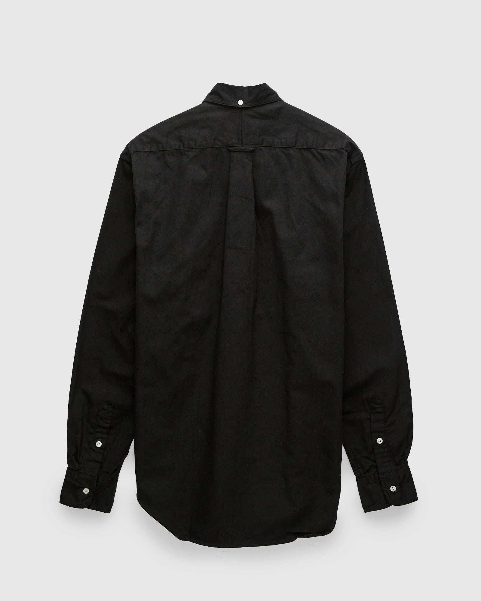 Classic Oxford Button-Down Shirt in Overdye Black - 3