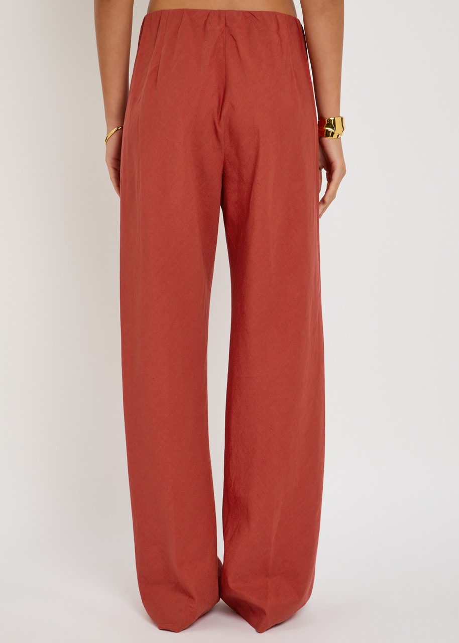 Vince Cotton-blend Trousers - 3