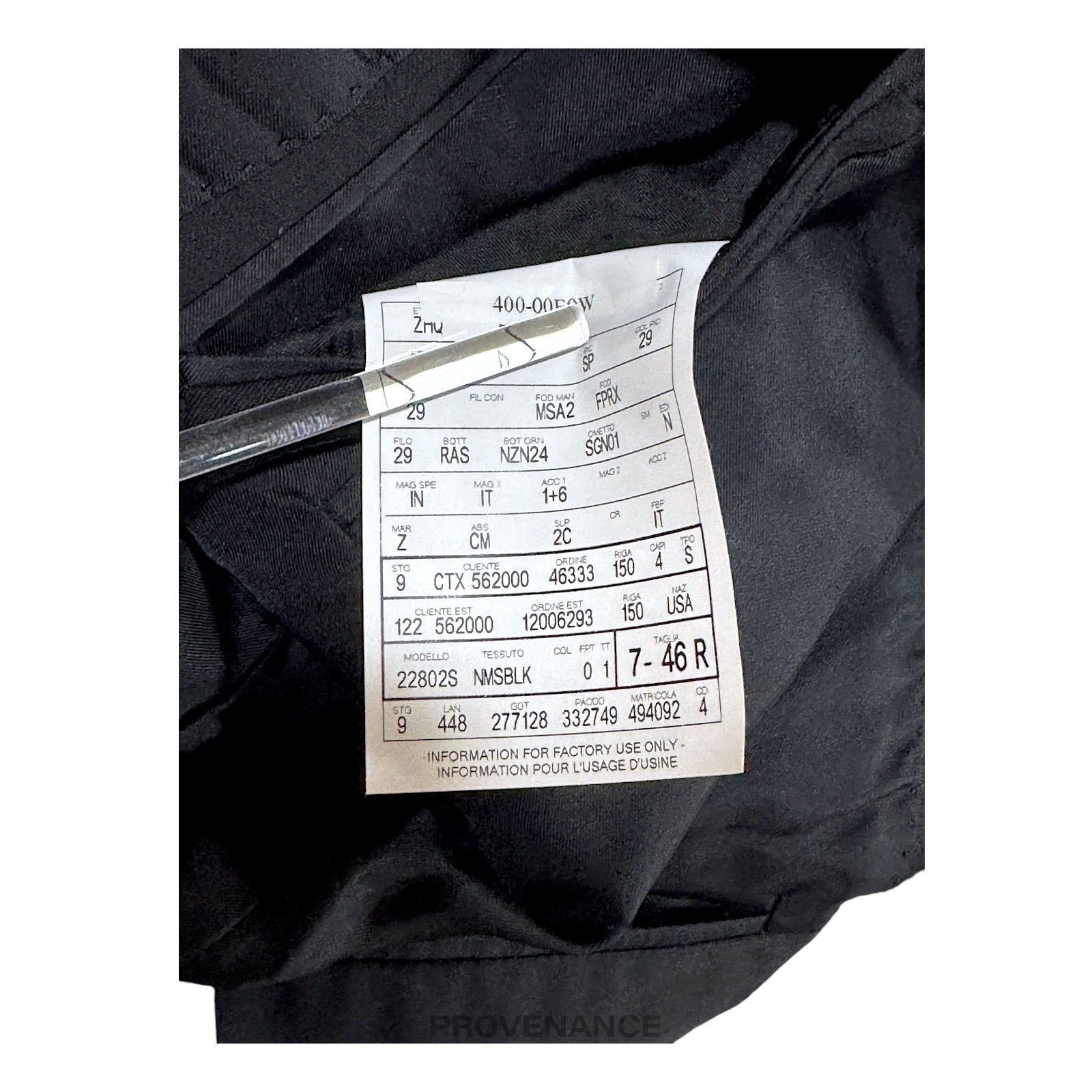 Zegna Black Dinner Jacket Coat Tuxedo - Peak 36 46 - 16