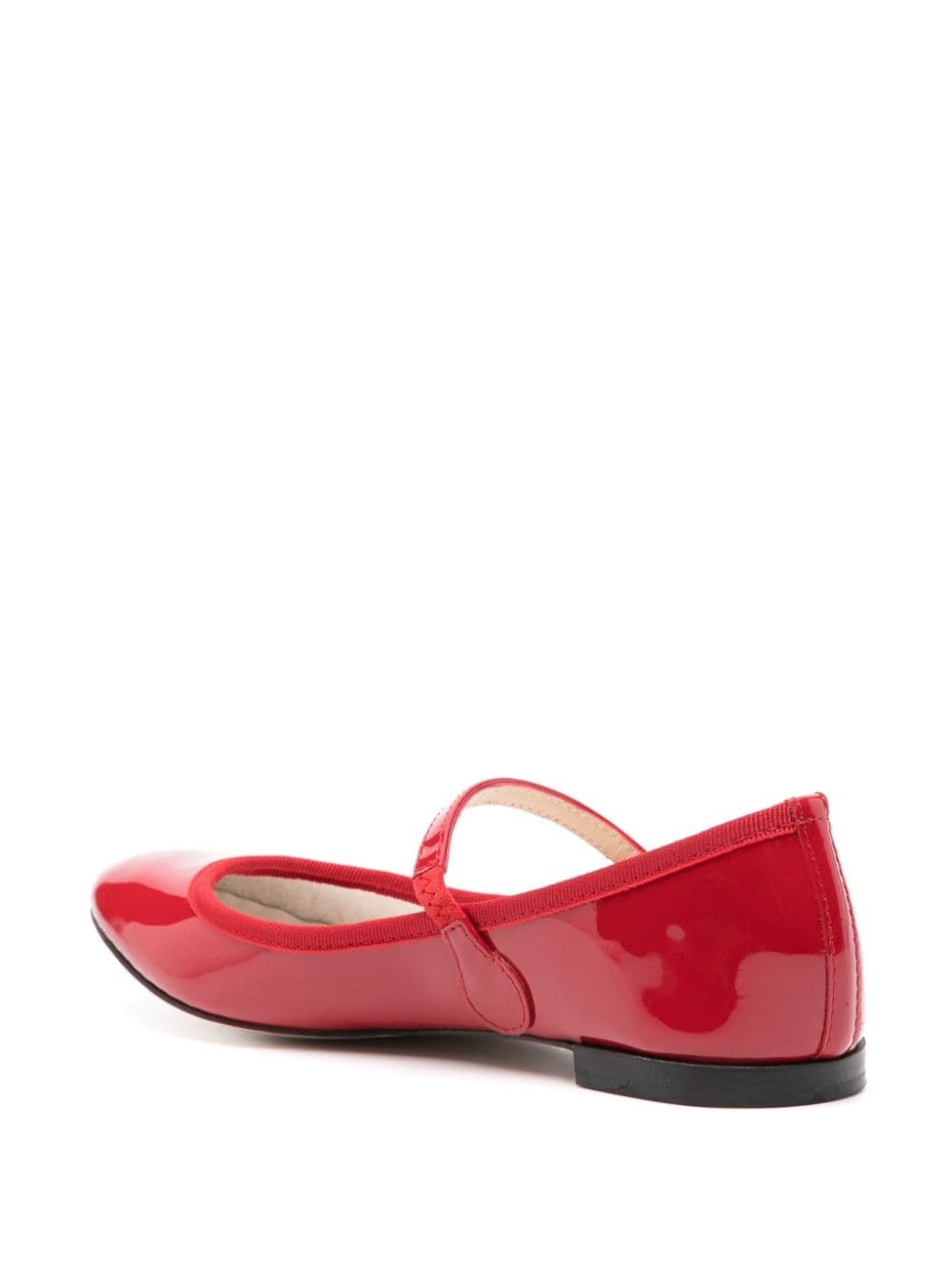 Mary Jane leather ballerinas - 3