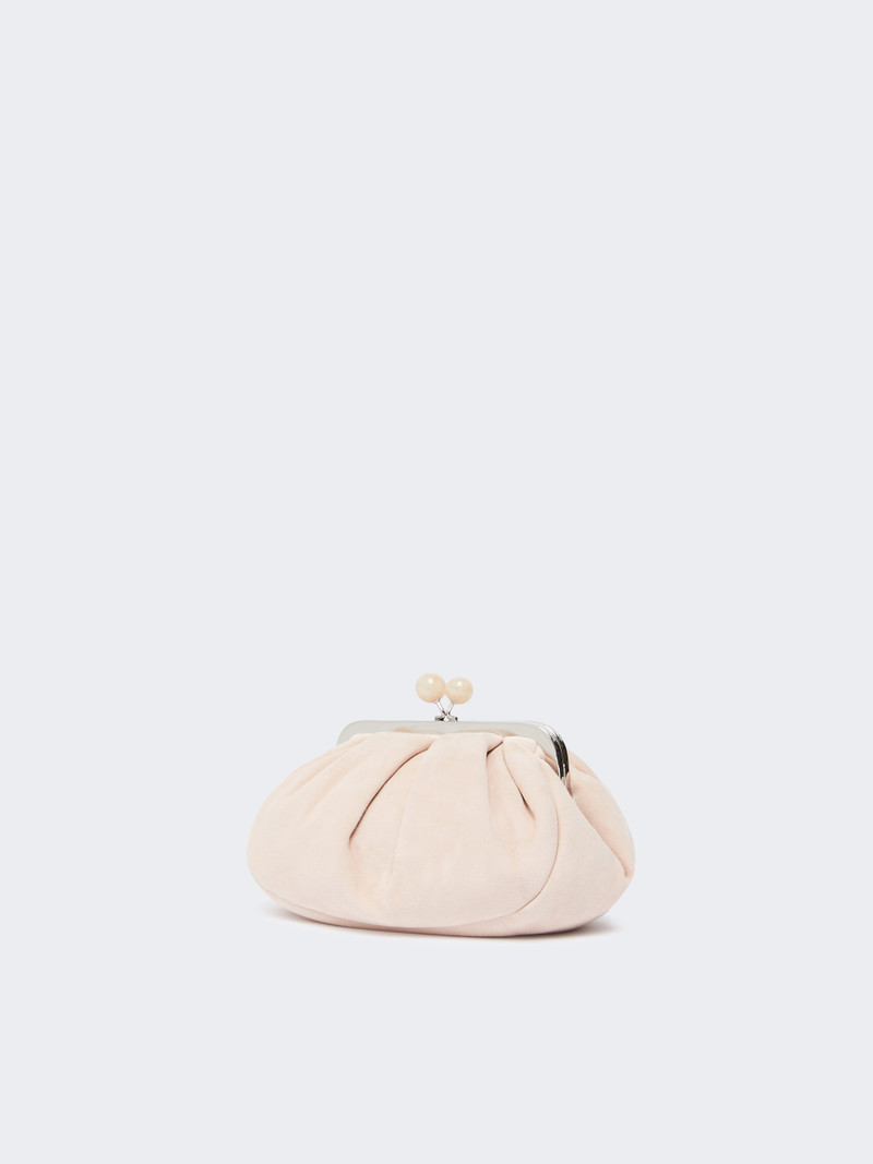 WEEKEND Max Mara VALOIS Small suede Pasticcino Bag outlook