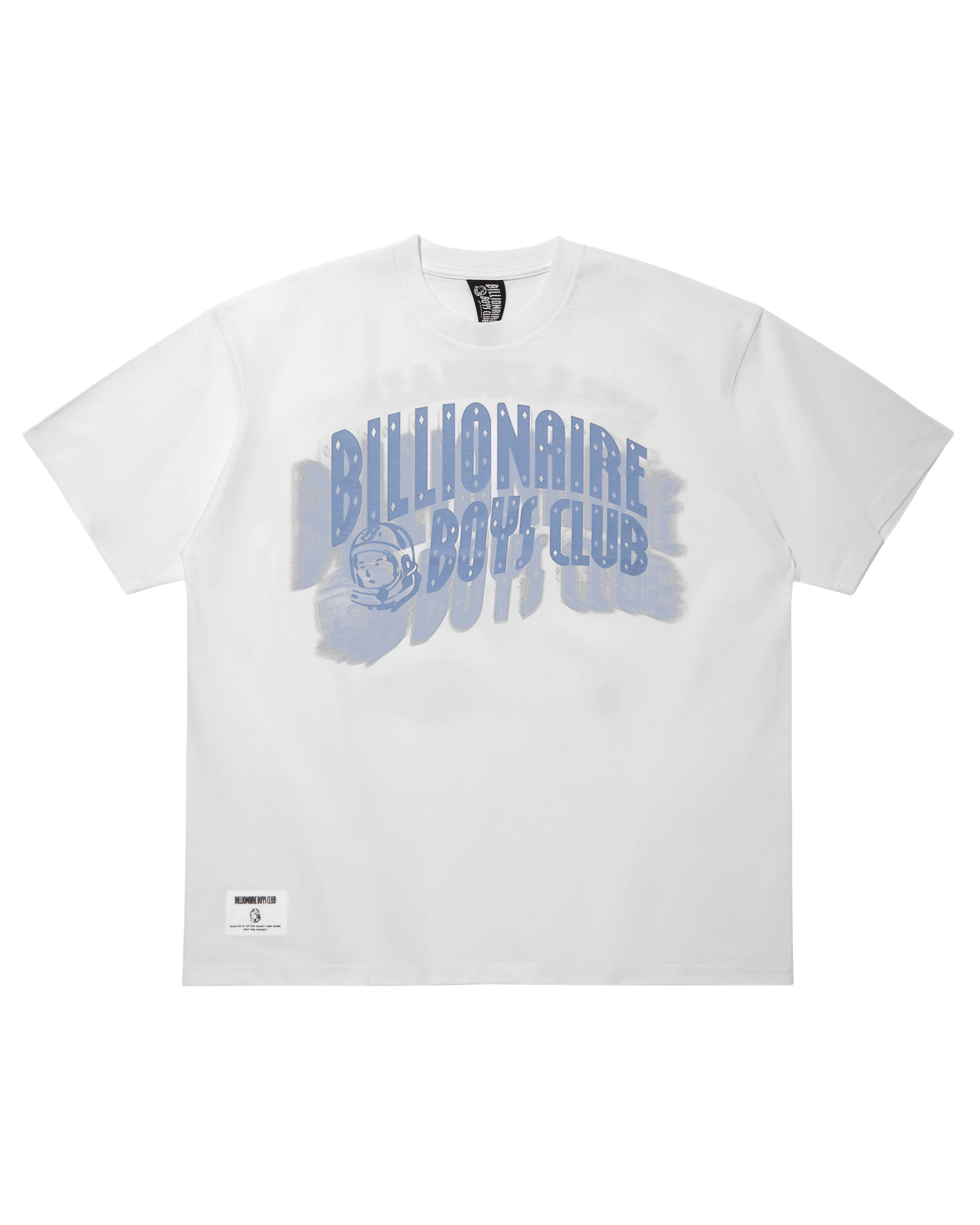 COTTON T-SHIRT BLURRY ARCH LOGO - 1