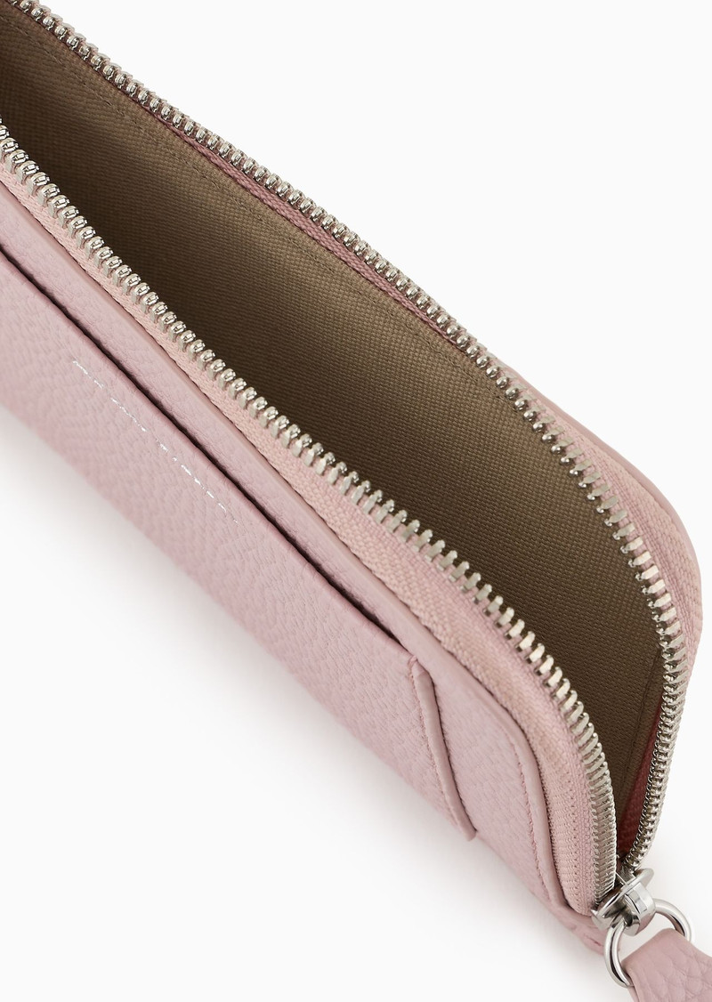 MyEA deer-print card holder with wrap-around zip 3