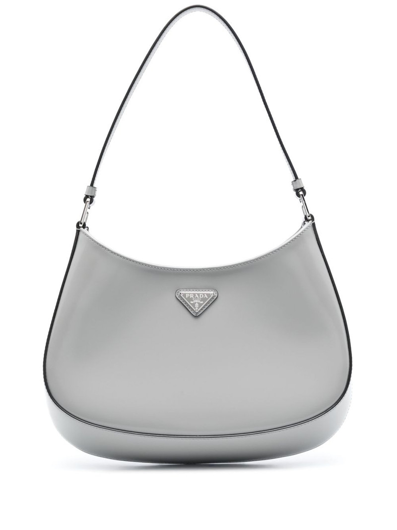 Cleo brushed leather shoulder bag 1