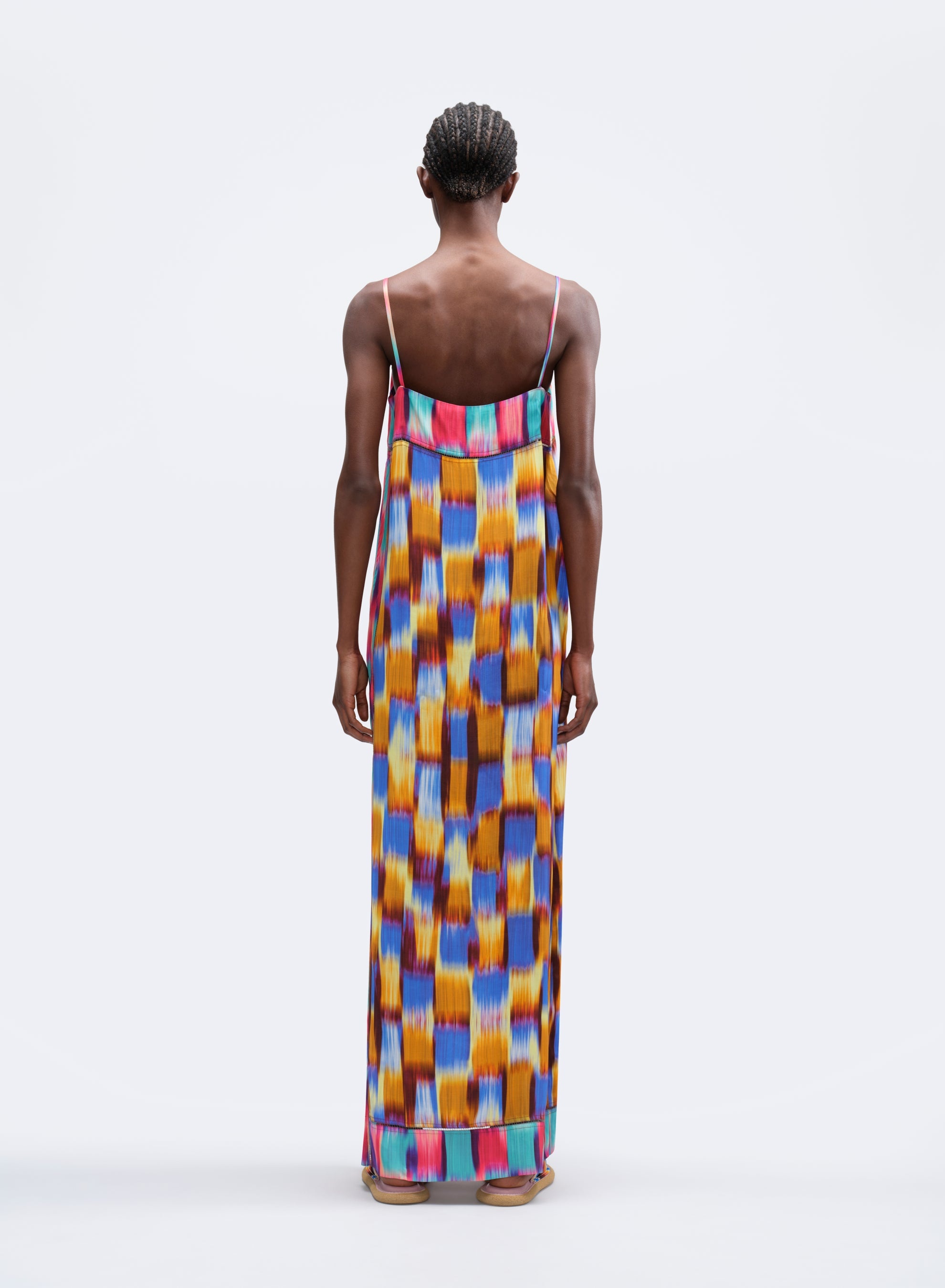 VISCOSE SLIP DRESS - 4