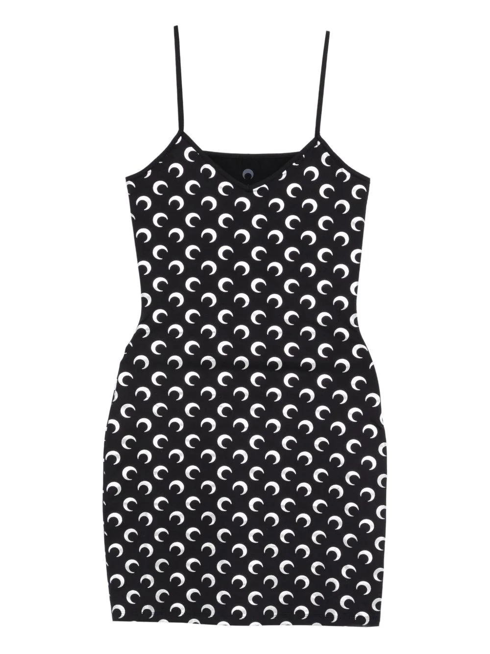 moon-print mini dress - 1