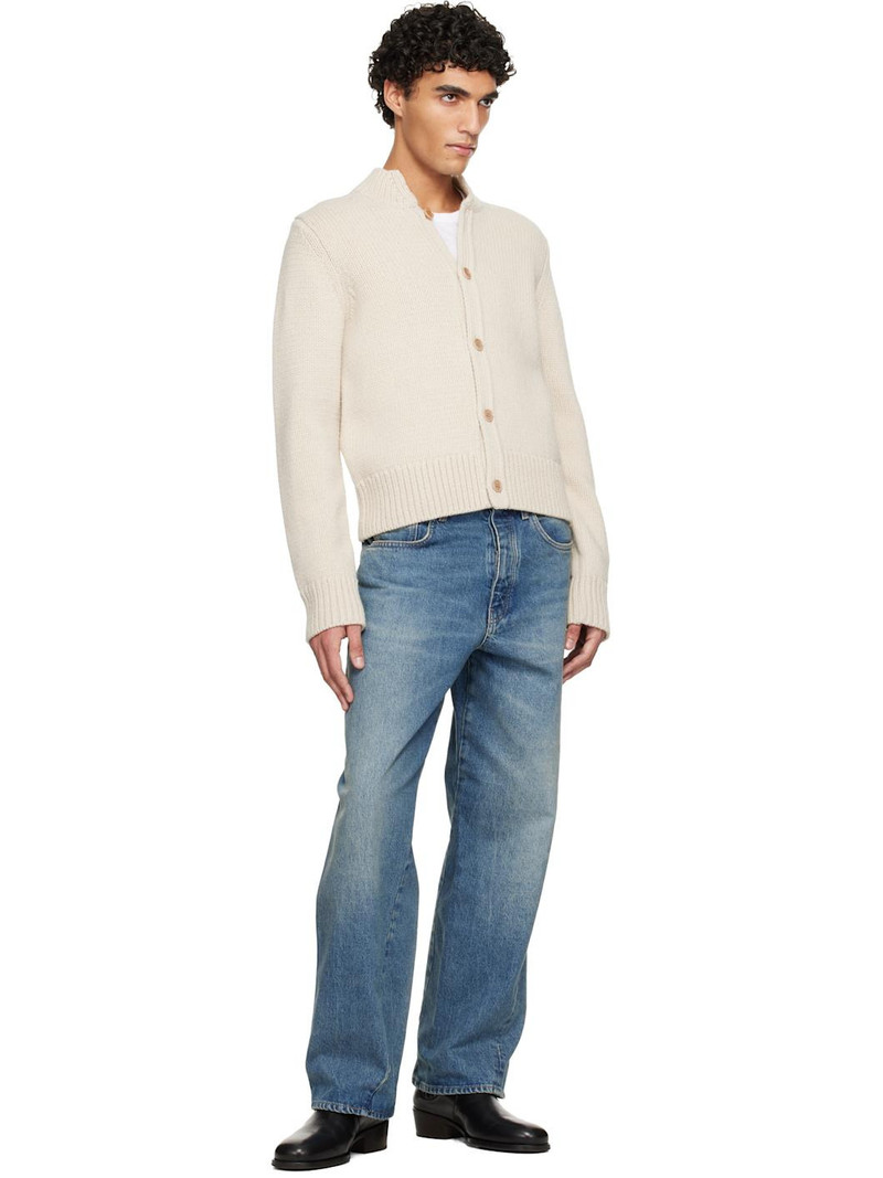 SUNFLOWER Blue Wide Twist Jeans outlook