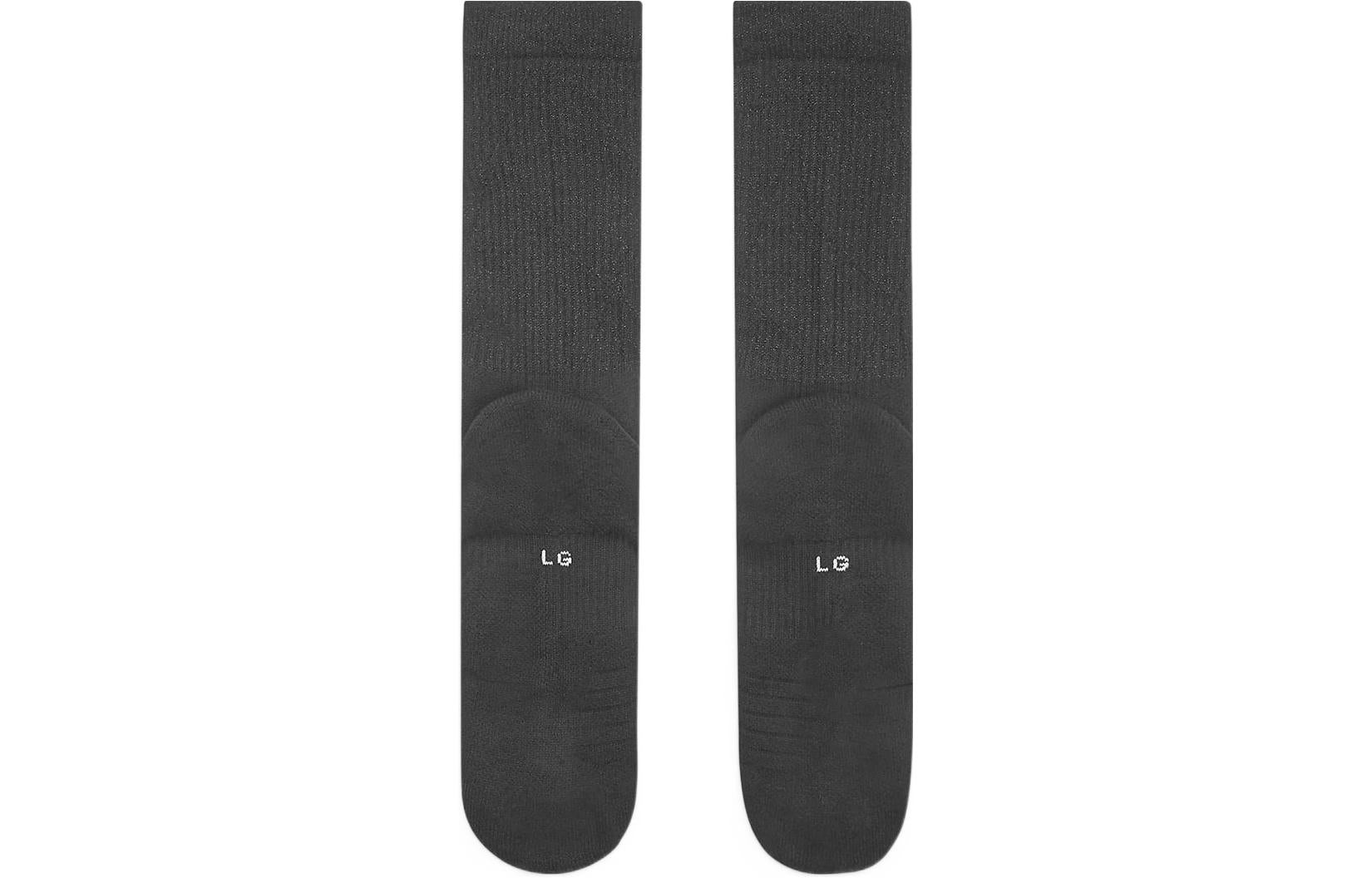 Nike Elite Crew Socks Nba Casual Sports Mid Tops Couple Style One Pair Black DA4960-010 - 3