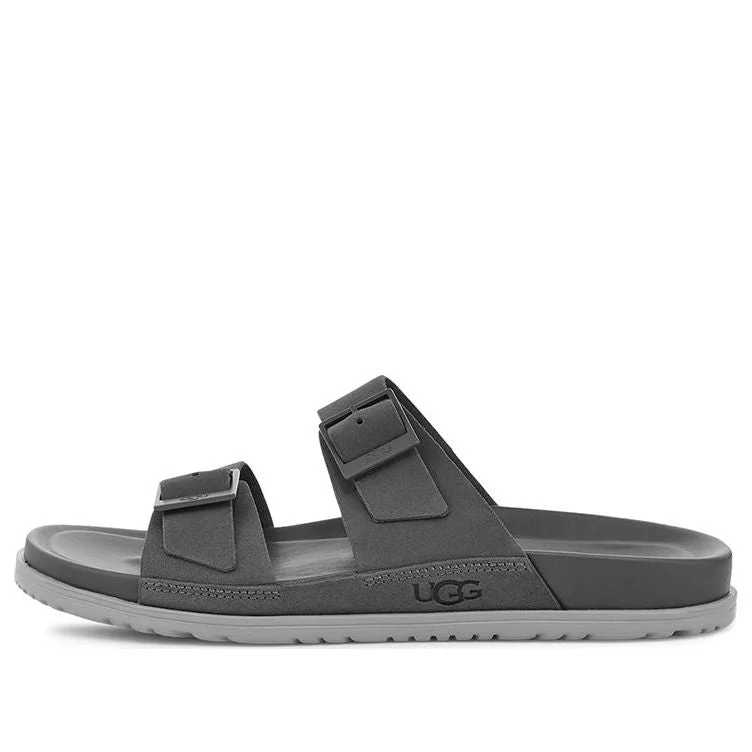 UGG Wainscott Buckle Slide 'Dark Grey' 1124901-DGRY - 1