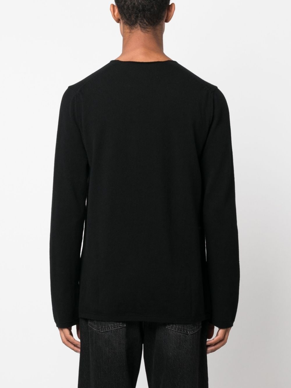 x Lacoste intarsia-knit logo jumper - 4