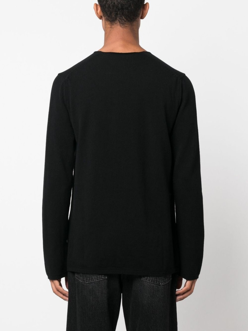 x Lacoste intarsia-knit logo jumper 4