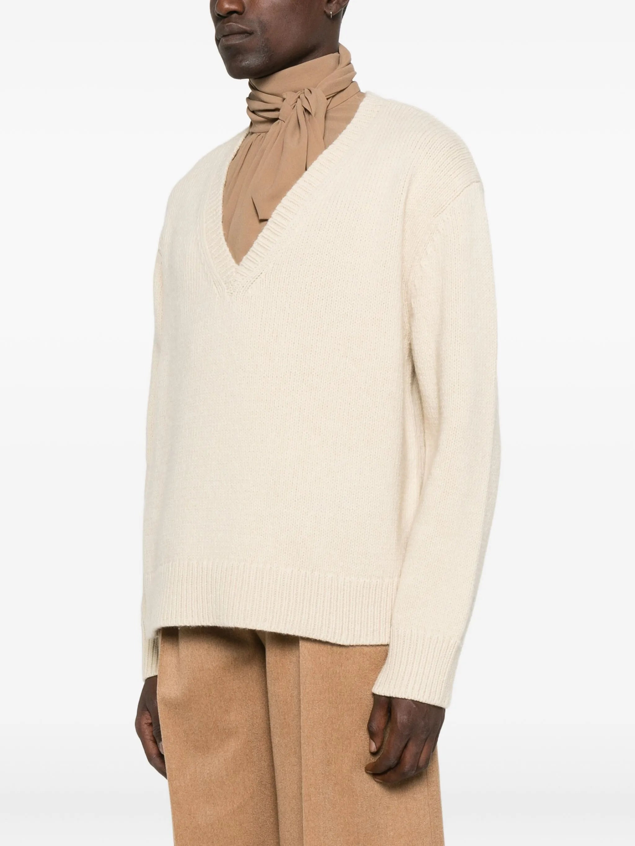 Dries Van Noten V-neck Sweater - 5