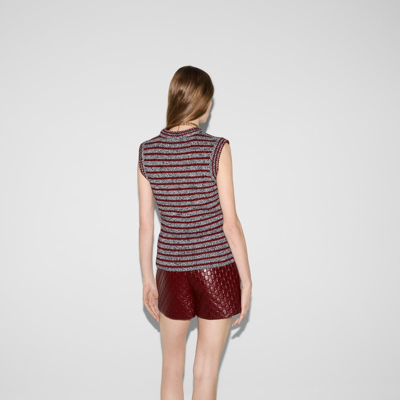 Wool cotton crewneck top 4