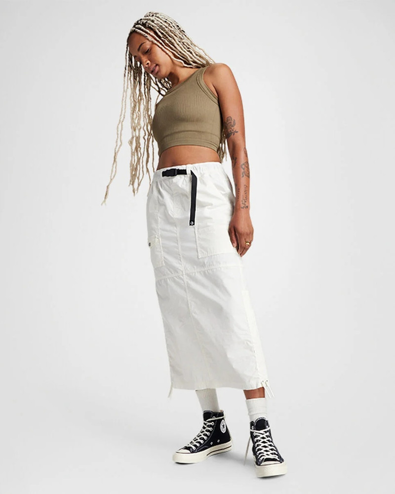 Converse Long Woven Cargo Skirt outlook