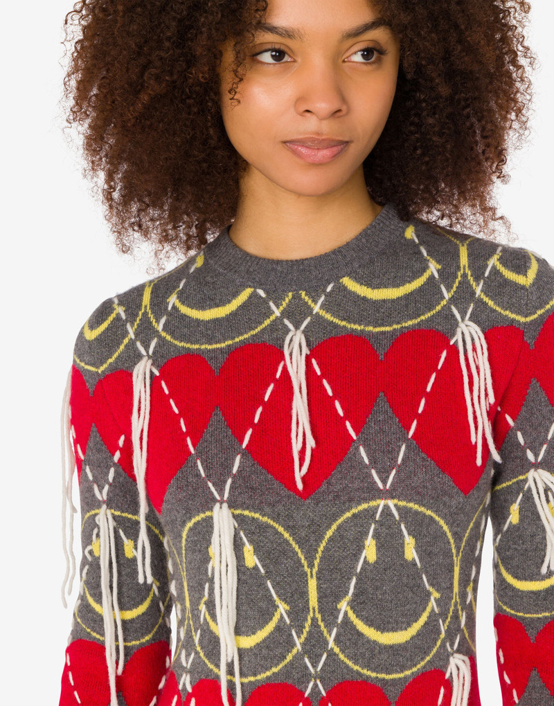 WOOL BLEND DRESS SMILEY® 3