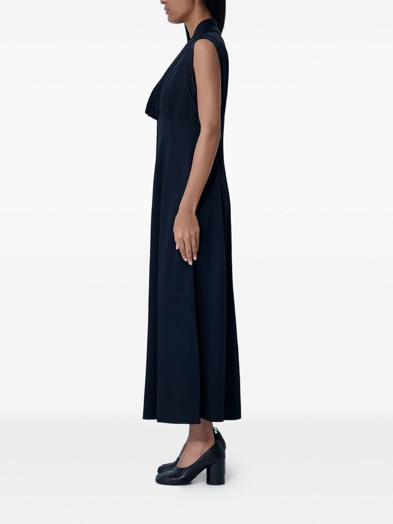 Jil Sander V-neck midi dress outlook