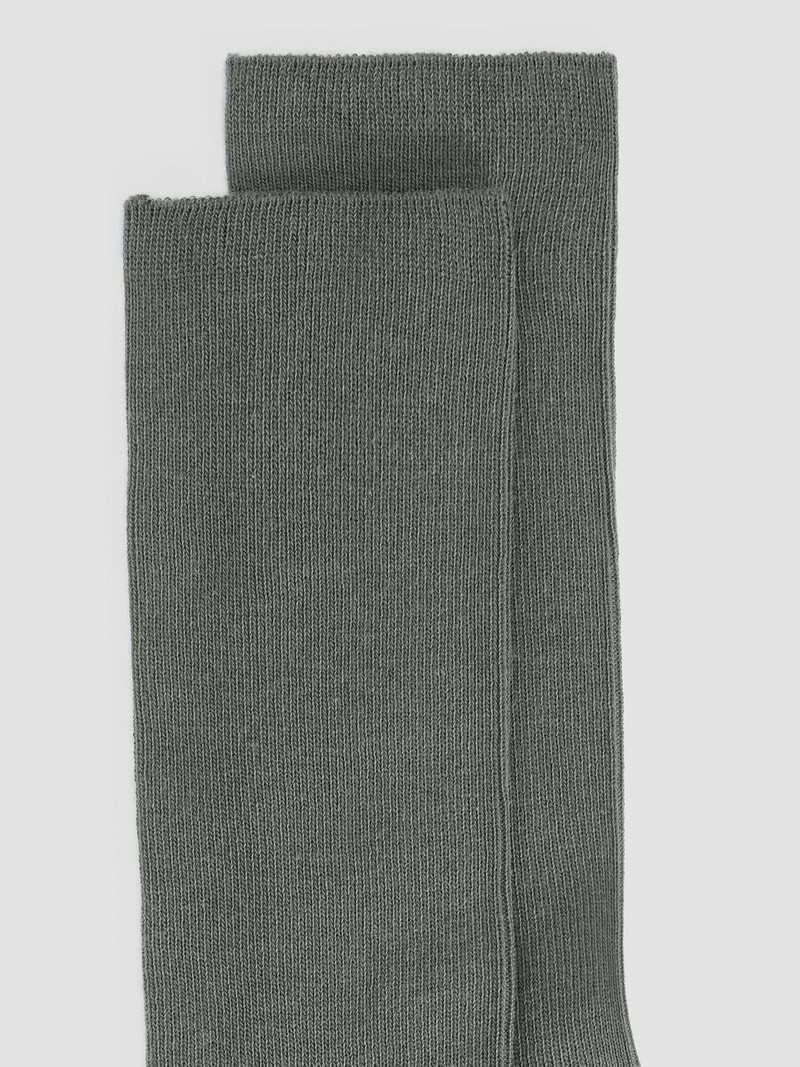 EILEEN FISHER Cotton Rib Crew Sock outlook