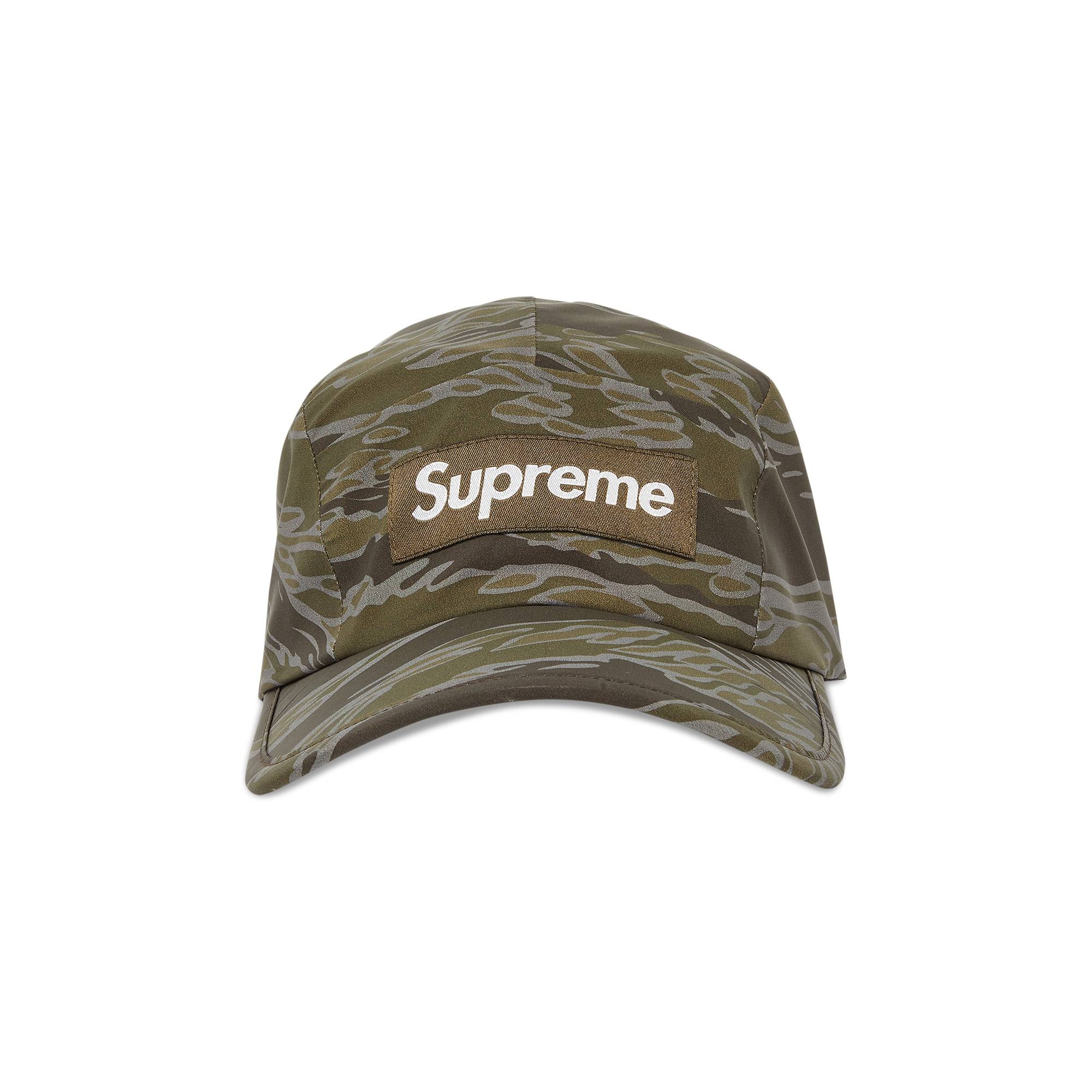 Supreme Tiger Camo Reflective Camp Cap 'Brown' - 1