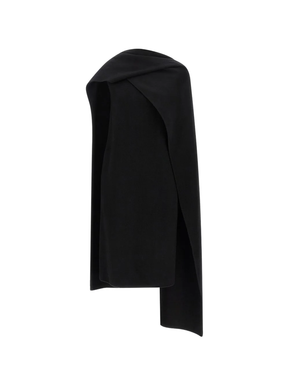 Ramona draped-cape dress - 1