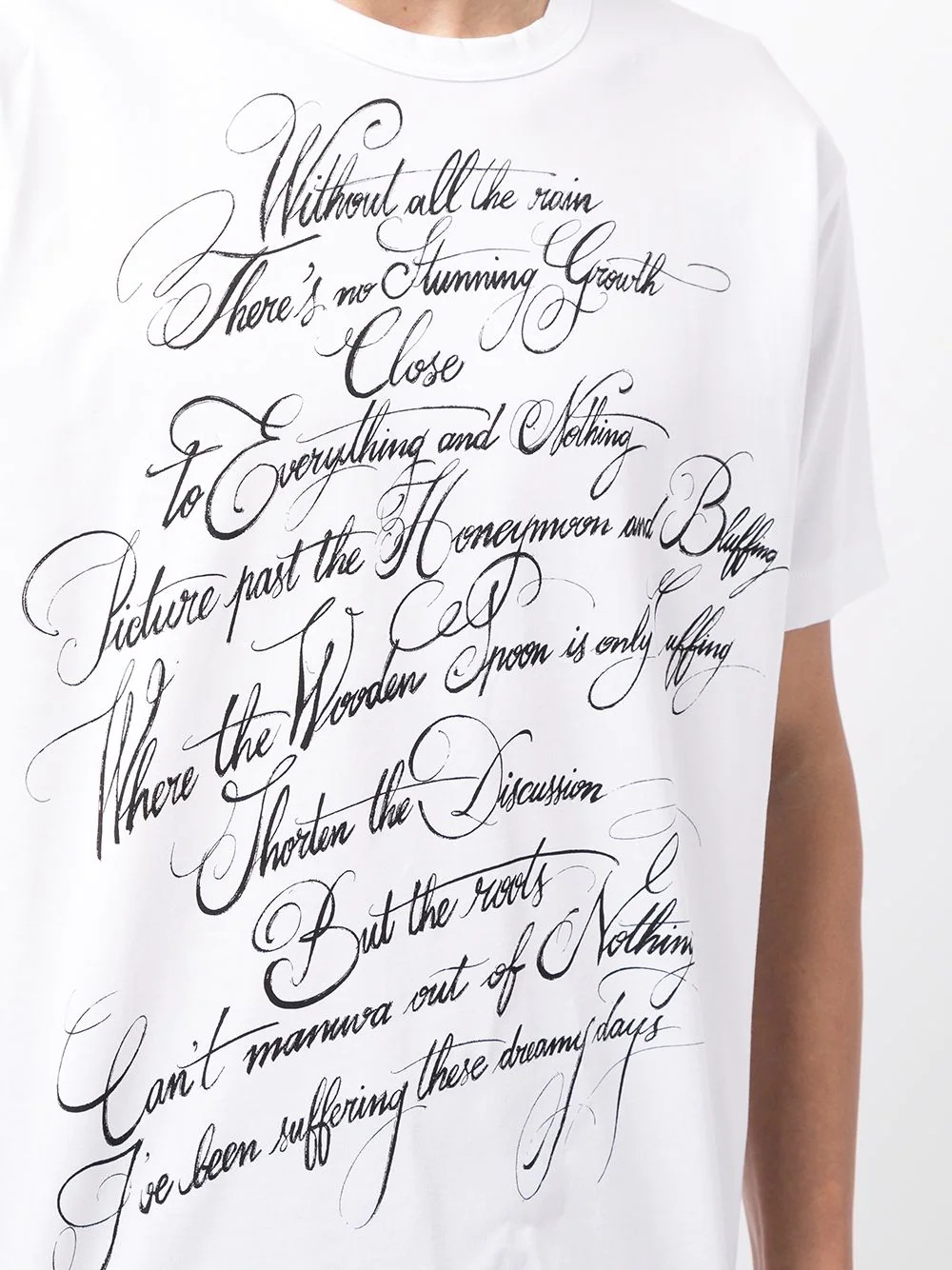 slogan-print cotton T-shirt - 5