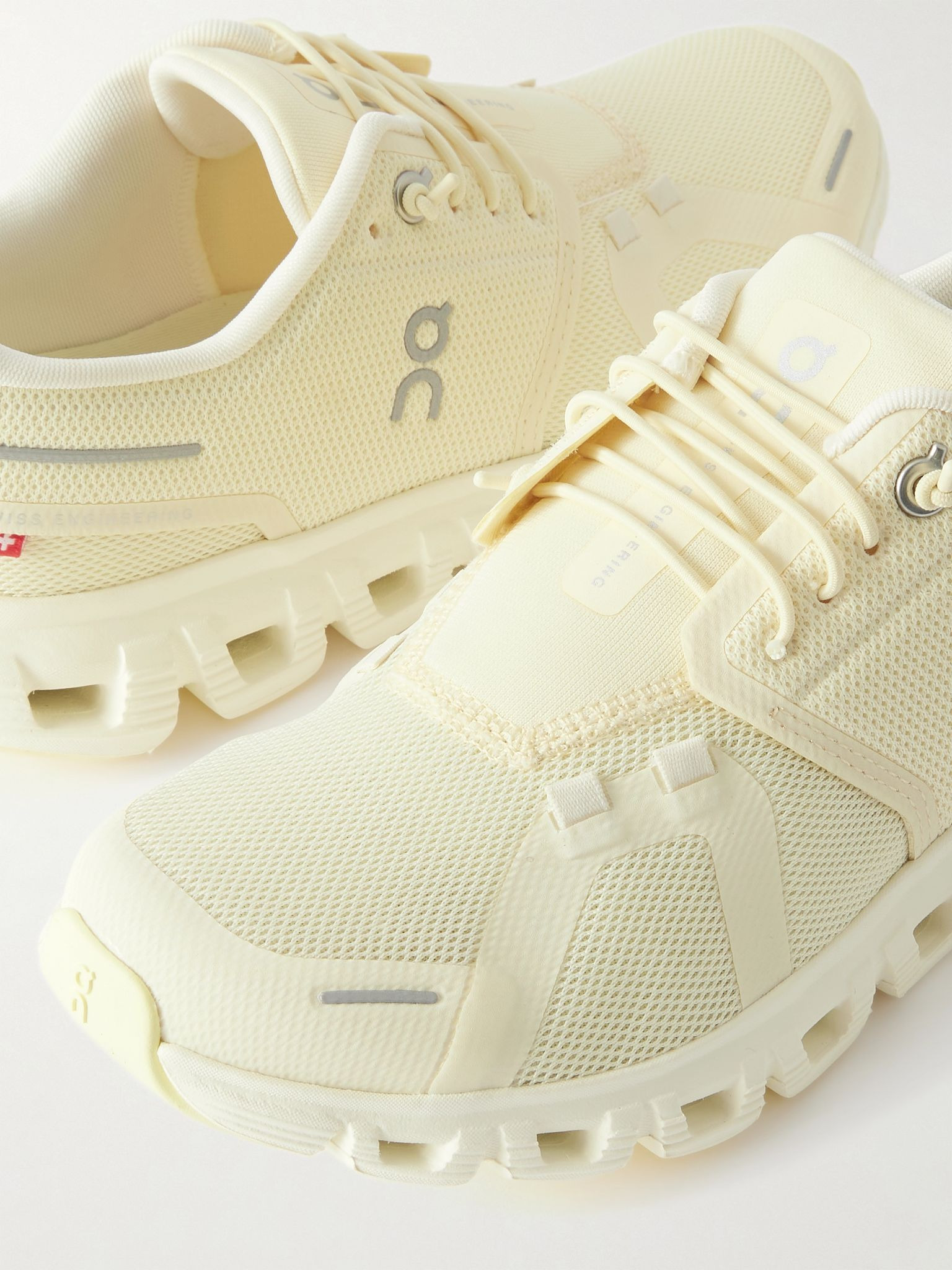 Cloud 6 mesh sneakers Beige - 4