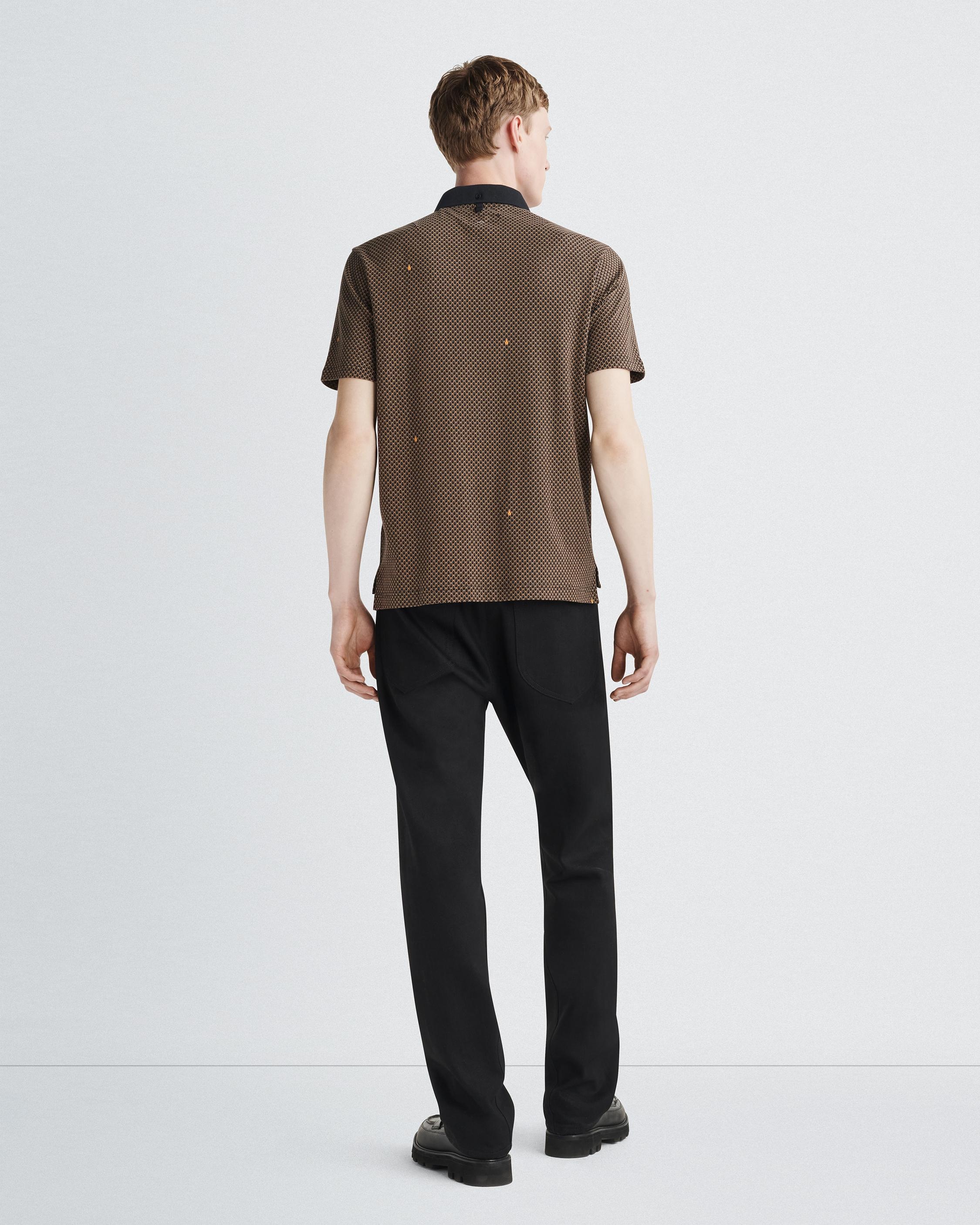 Geo Cotton Interlock Polo
Classic Fit Short Sleeve - 5