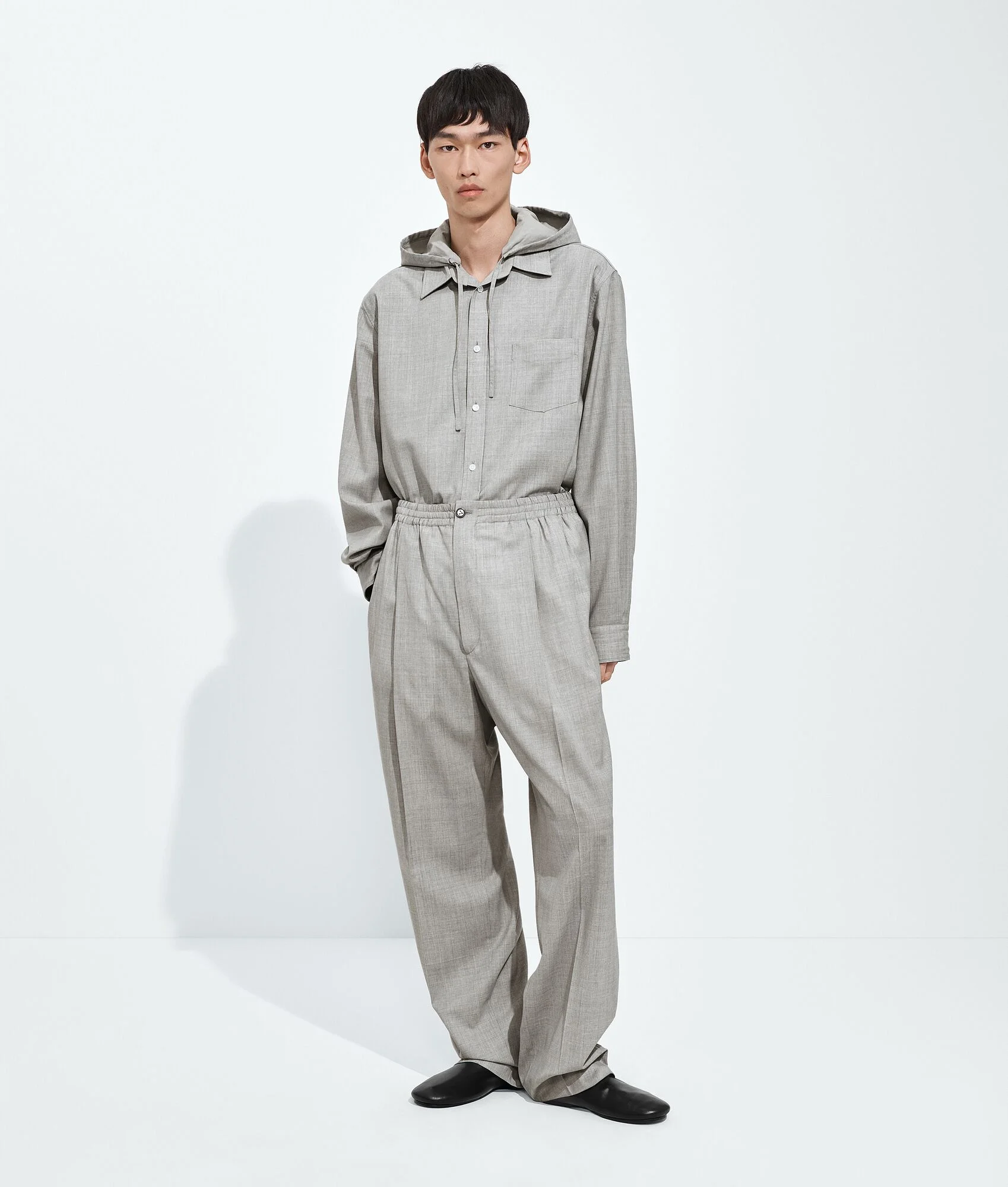 Light Wool Toile Pants - 1