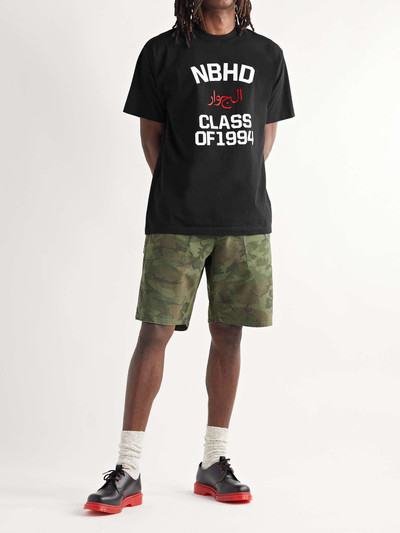 NEIGHBORHOOD Printed Cotton-Jersey T-Shirt outlook