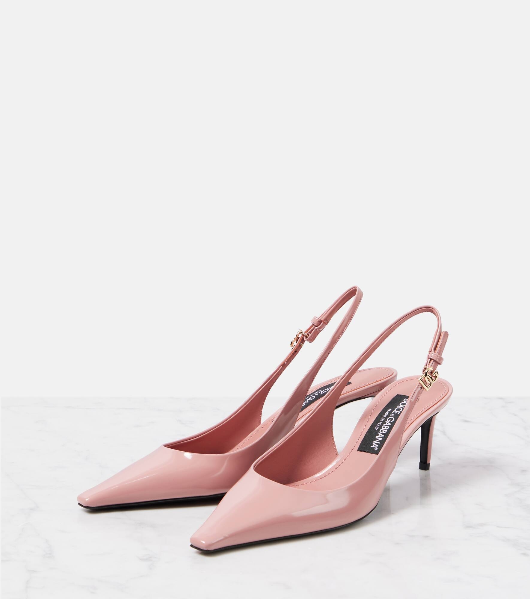 Mun DG leather slingback pumps - 4