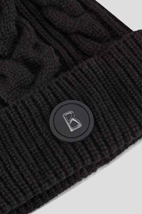 Barbara cashmere hat in Black - 3