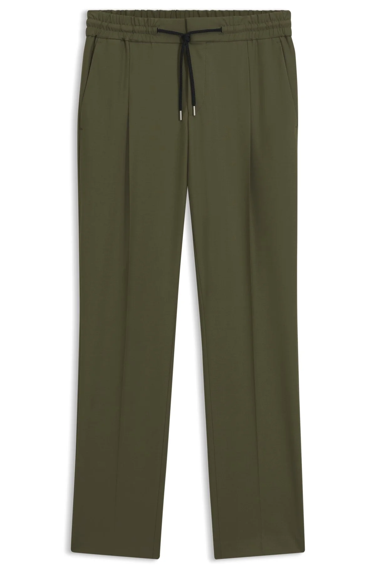 SLIM-FIT PANTS IN A SUPERFLEX WOOL BLEND - 1