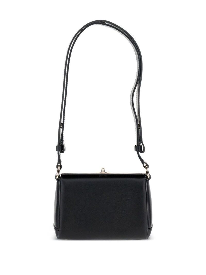 Plan C leather shoulder bag outlook