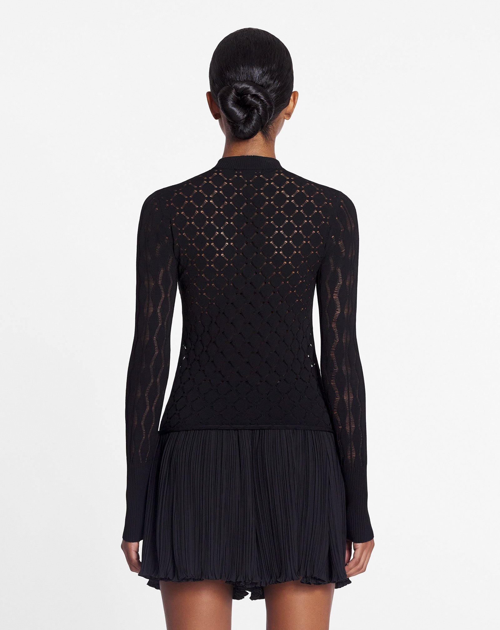BODYCON LONG-SLEEVED TOP - 4