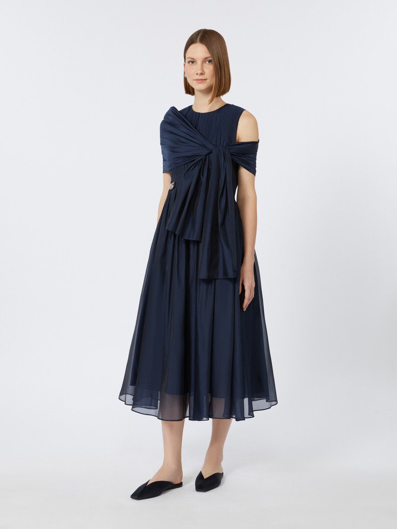 'S Max Mara WALLY Silk-blend organza dress outlook