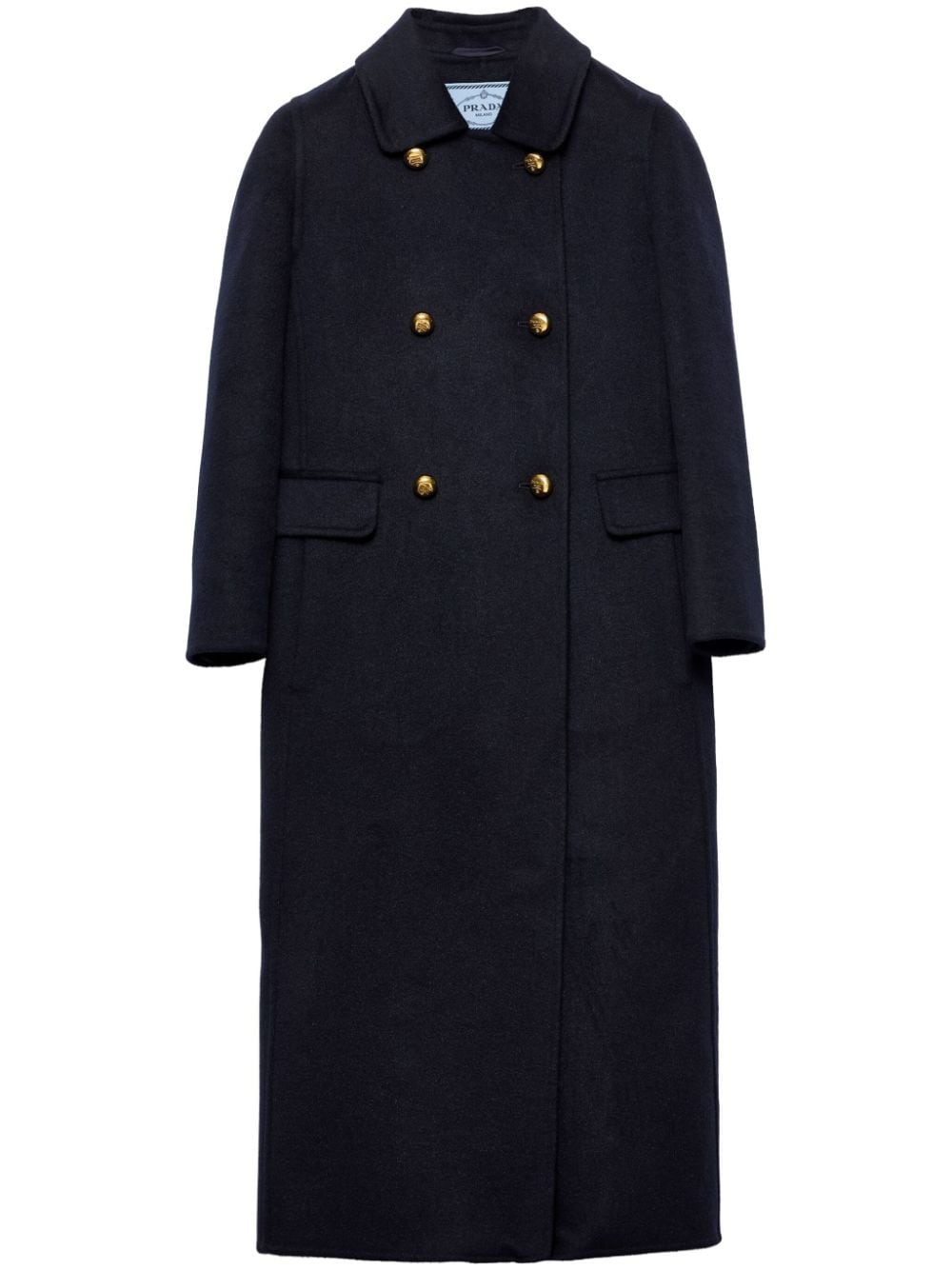 【プラダ・PRADA】Double-breasted cashgora coat Prada Double-Breasted Cashgora Coat | Saks Fifth Avenue