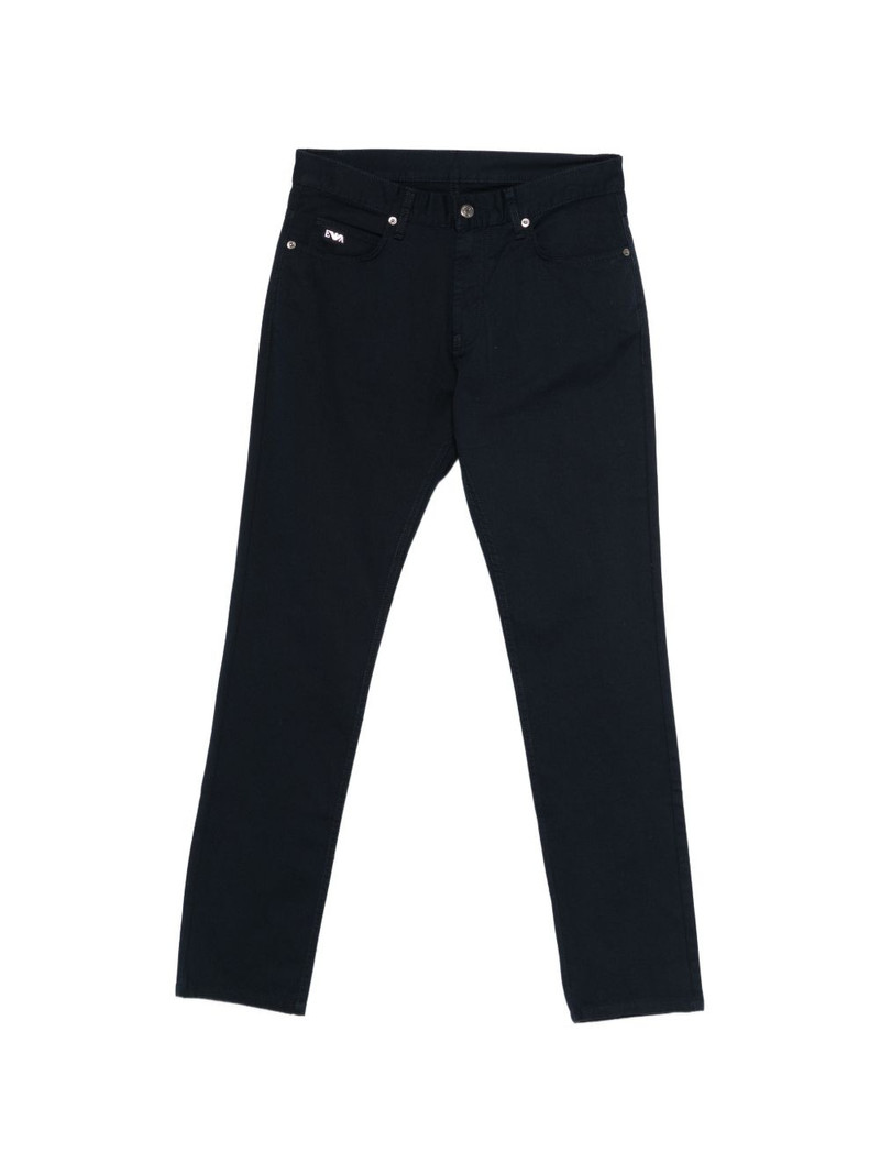 logo-plaque trousers 1