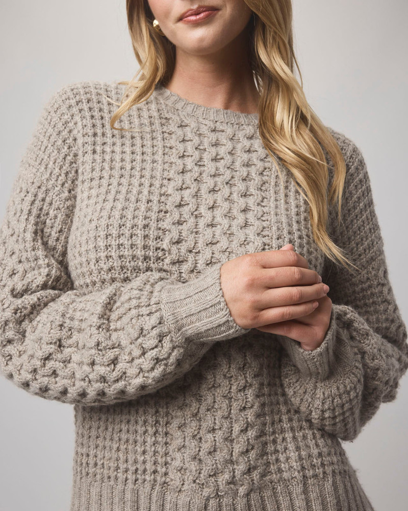 Splendid Celeste Cable Knit Sweater outlook