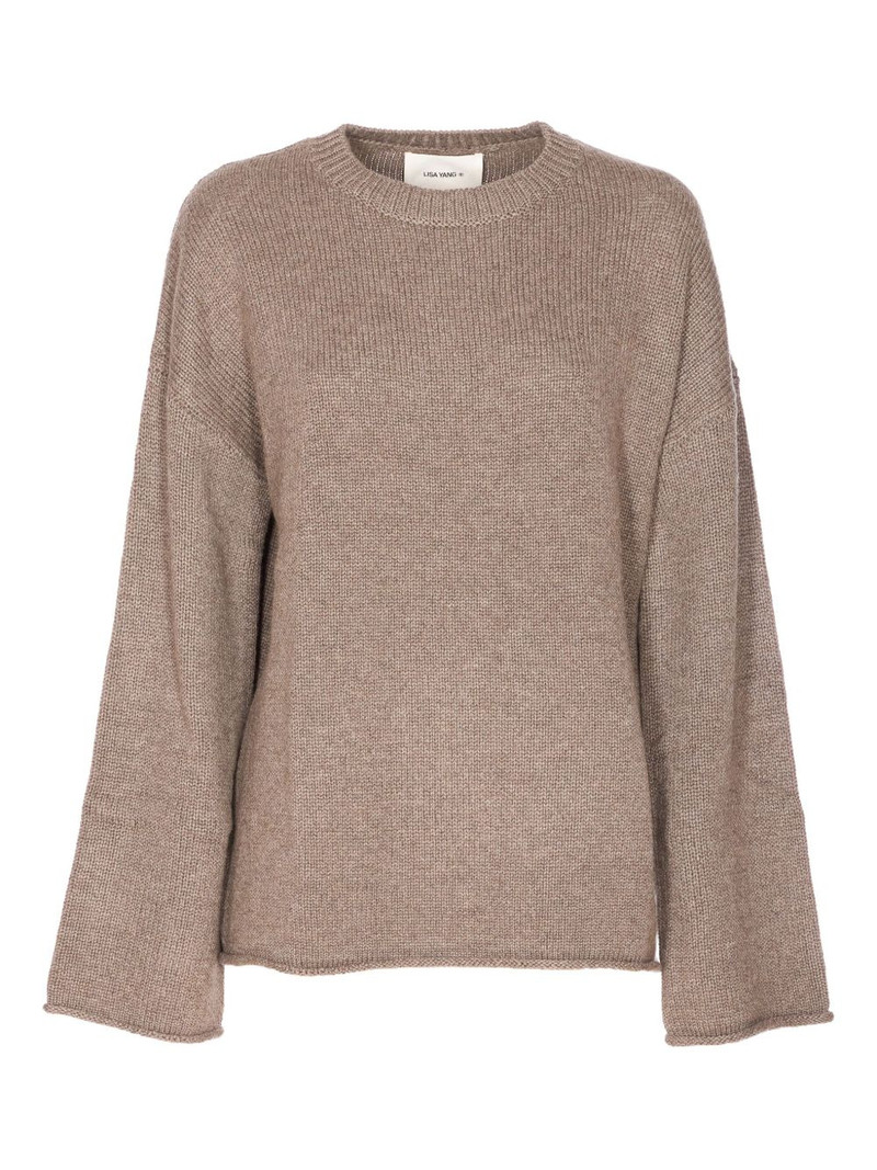 Kristy crew-neck cashmere sweater 1