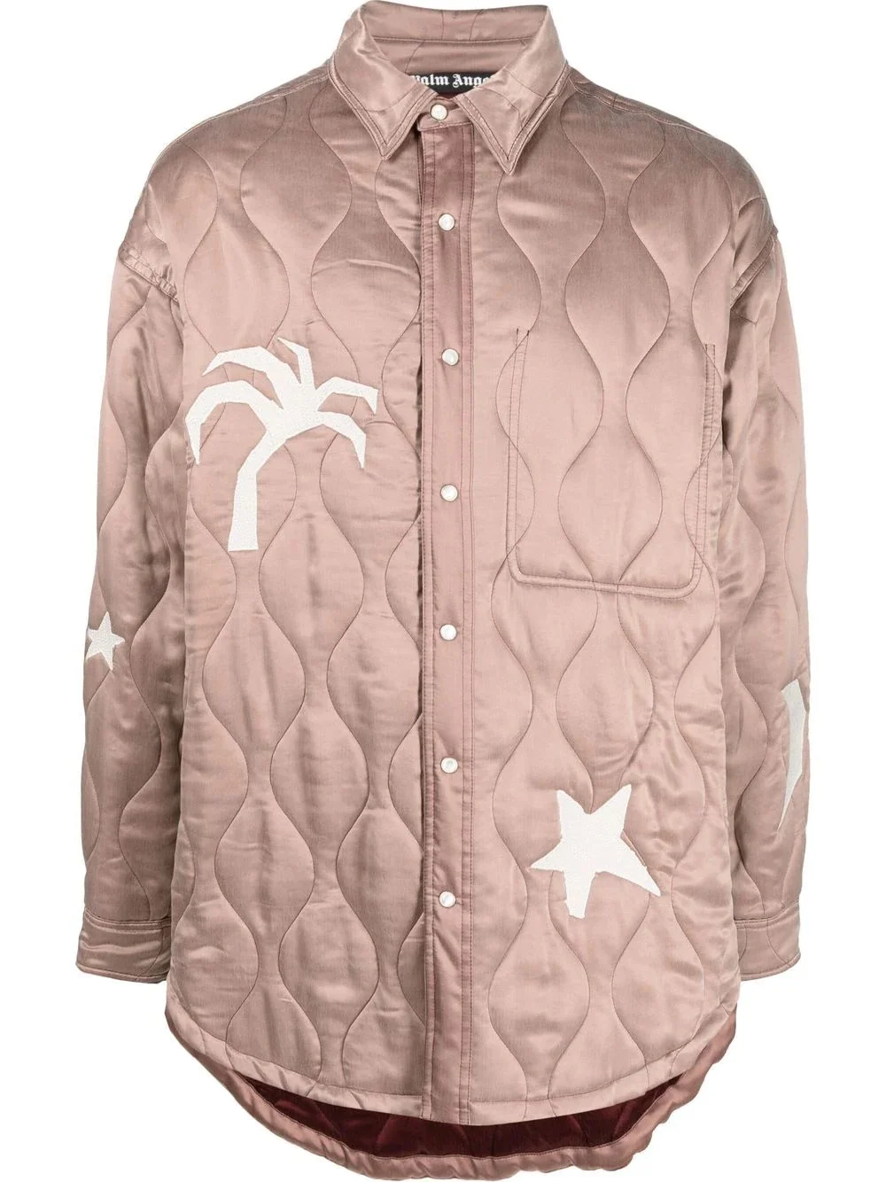 Life Is Palm quilted jacket - 1