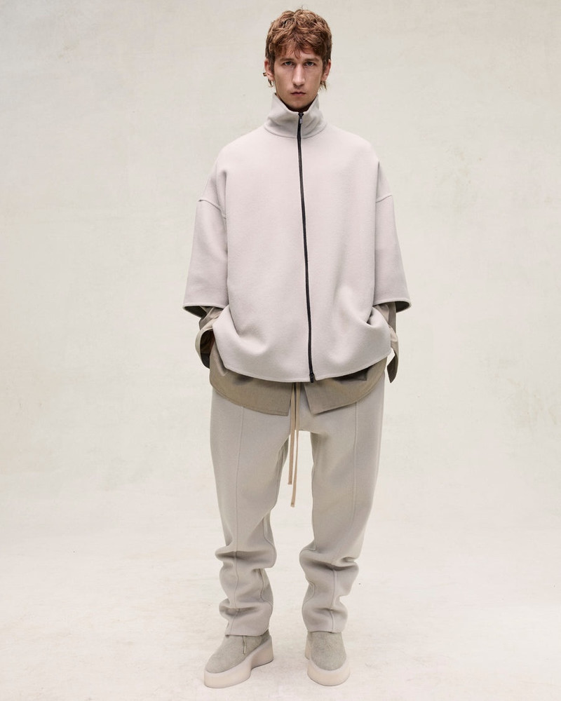 Fear of God Double Wool Cashmere Short Sleeve Jacket outlook
