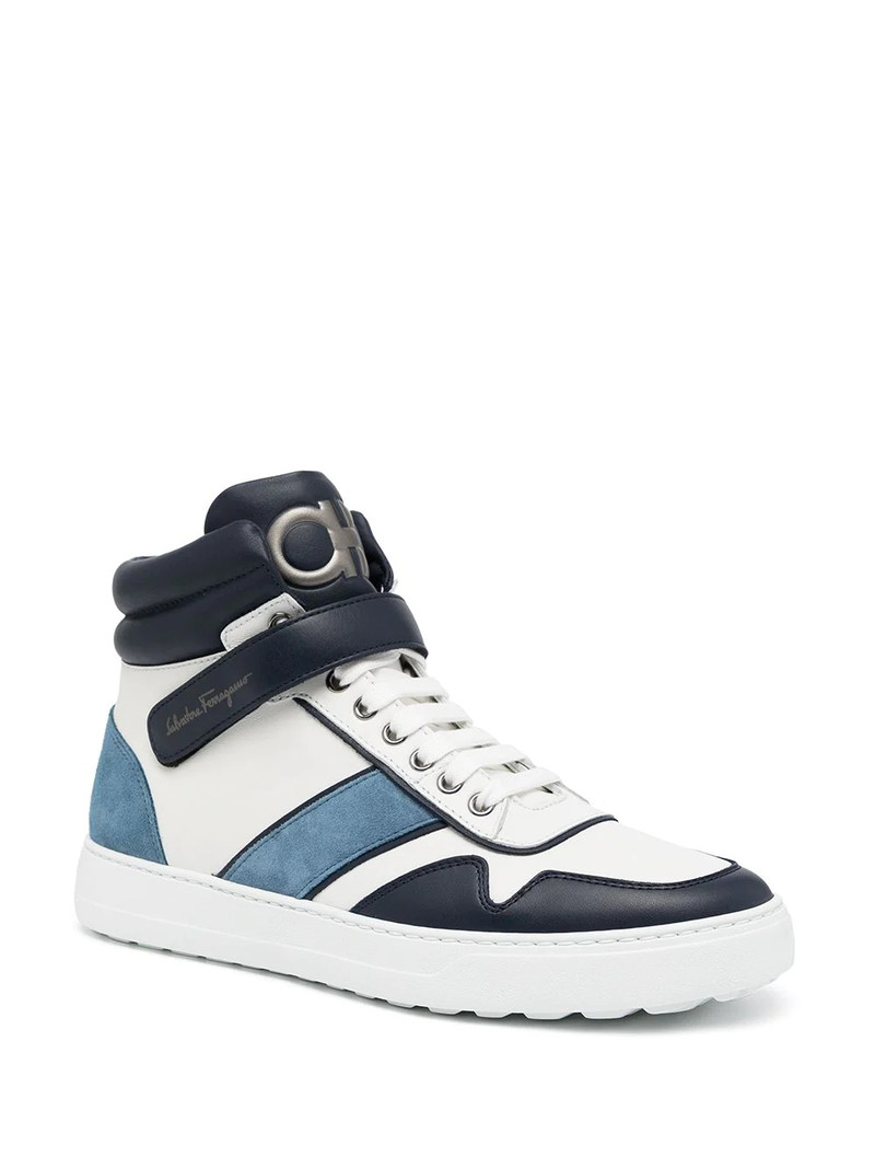 FERRAGAMO Glamour high-top sneakers outlook