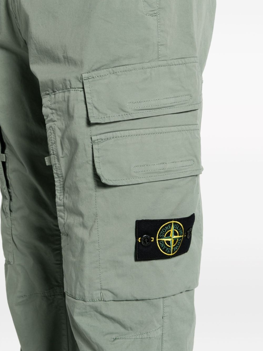 straight-leg cargo trousers - 5