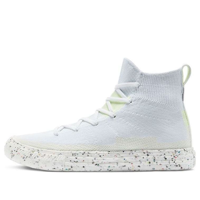 Converse Chuck Taylor All Star Crater Knit High 'White Barely Volt' 170368C - 1