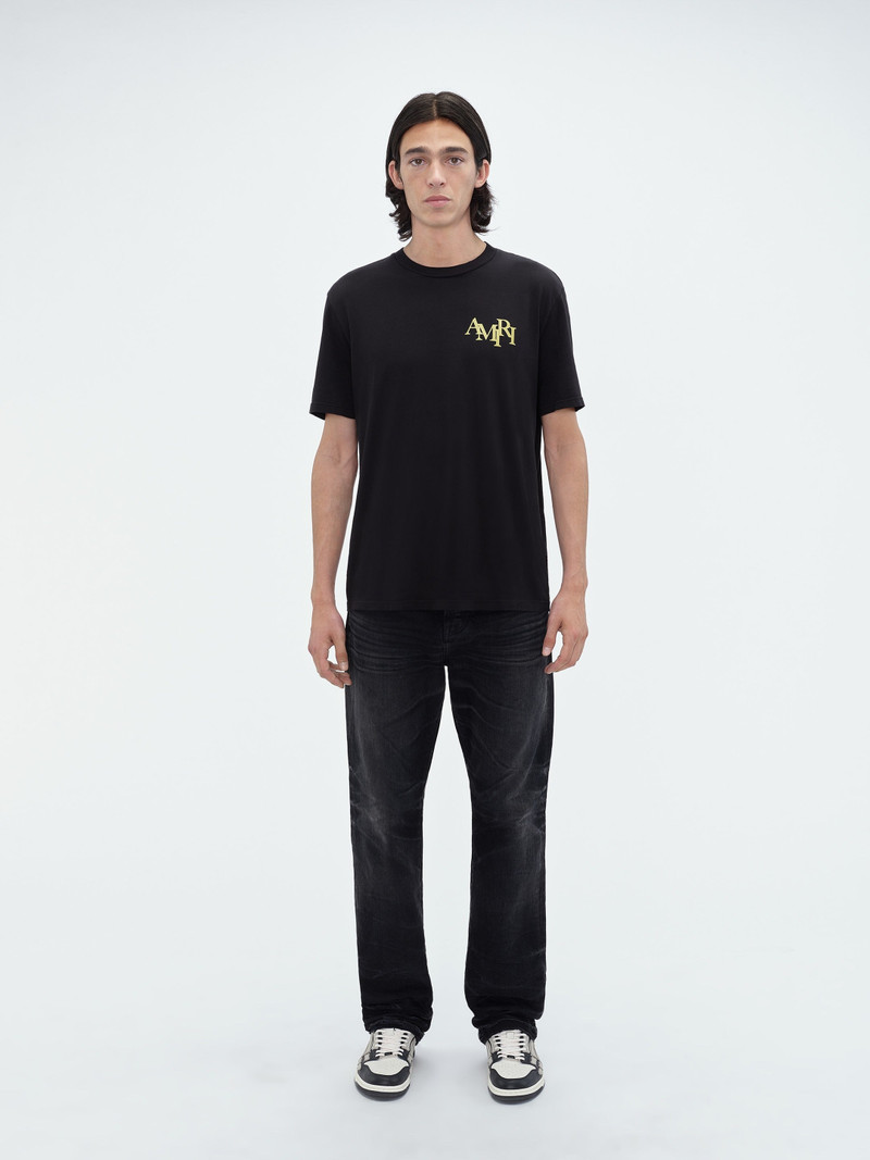 AMIRI CRYSTAL CHAMPAGNE TEE outlook