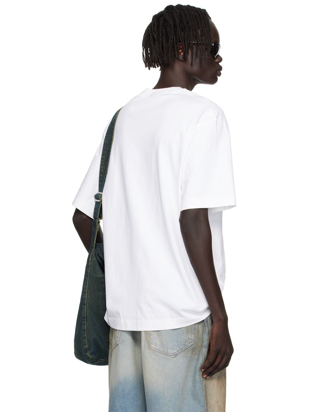 White Stamp Logo T-shirt - 3