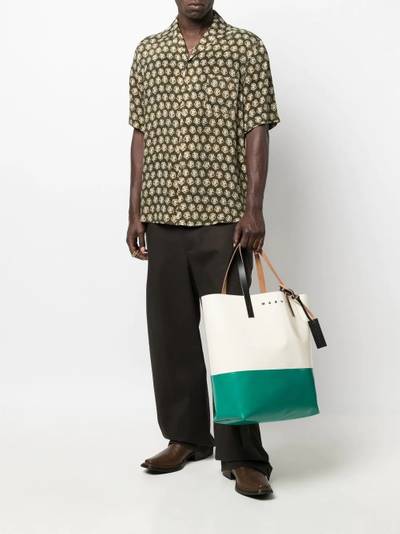 Marni colour-block tote bag outlook