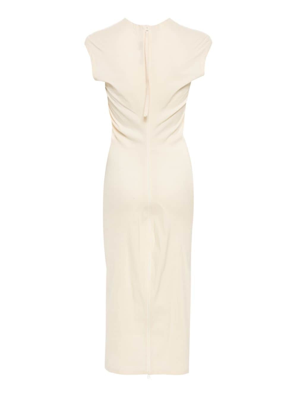 Membrane textured midi dress - 2